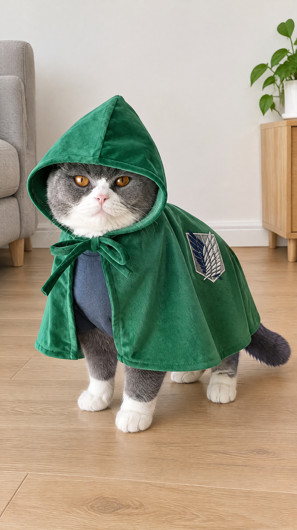 Attack on Titan Pet Cape Shingeki No Kyojin Survey Corps Cape