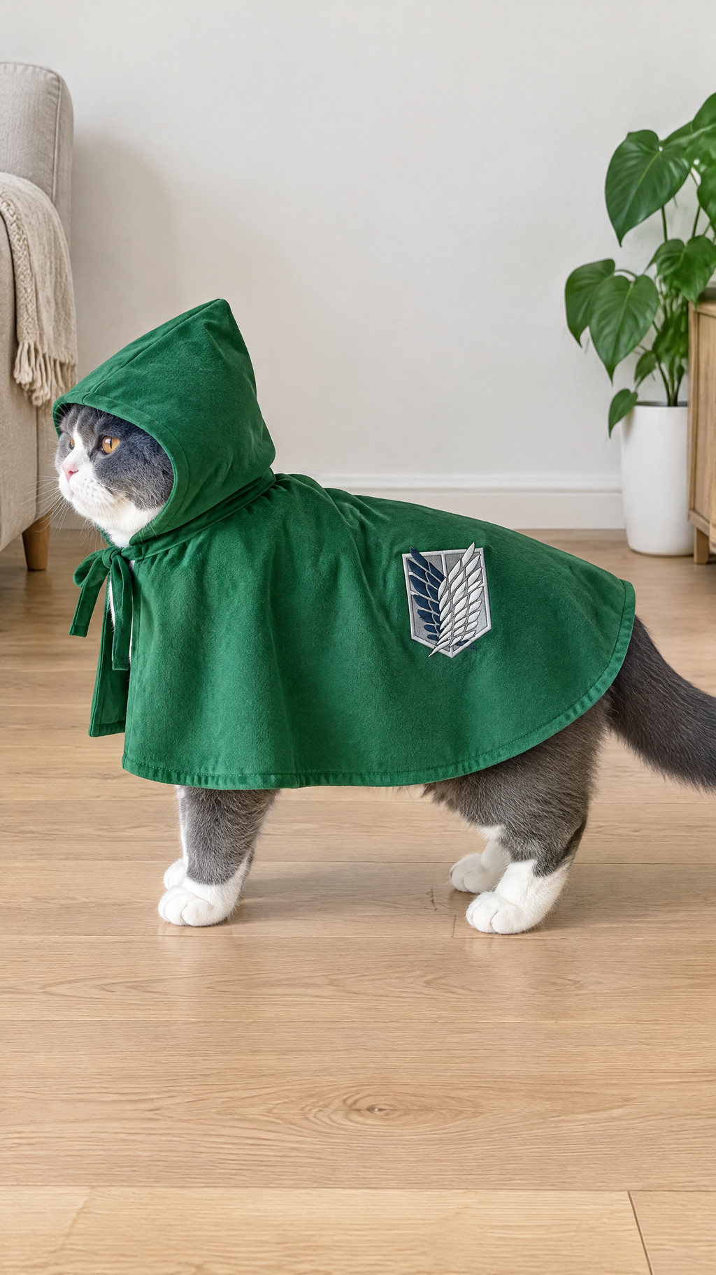Attack on Titan Pet Cape Shingeki No Kyojin Survey Corps Cape