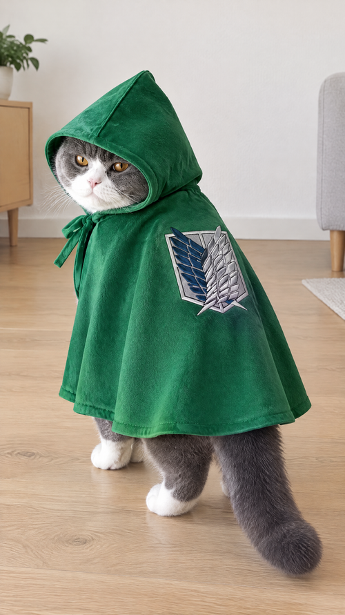 Attack on Titan Pet Cape Shingeki No Kyojin Survey Corps Cape