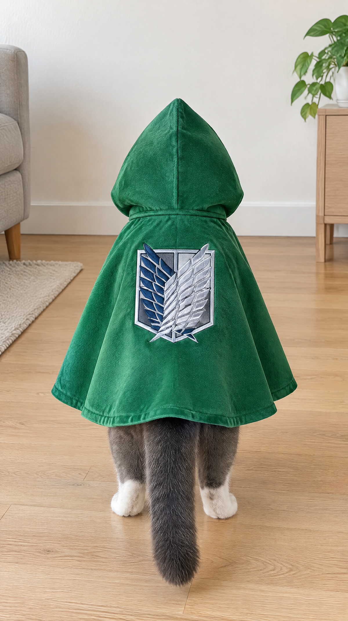 Attack on Titan Pet Cape Shingeki No Kyojin Survey Corps Cape